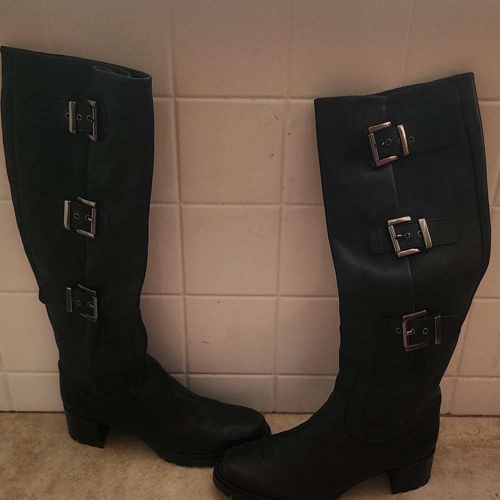 Stuart Weitzman Black Over the Knee Boots